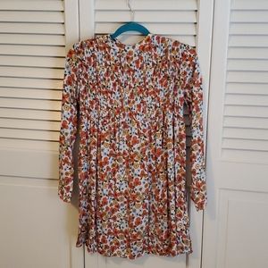 ASOS retro floral mini dress